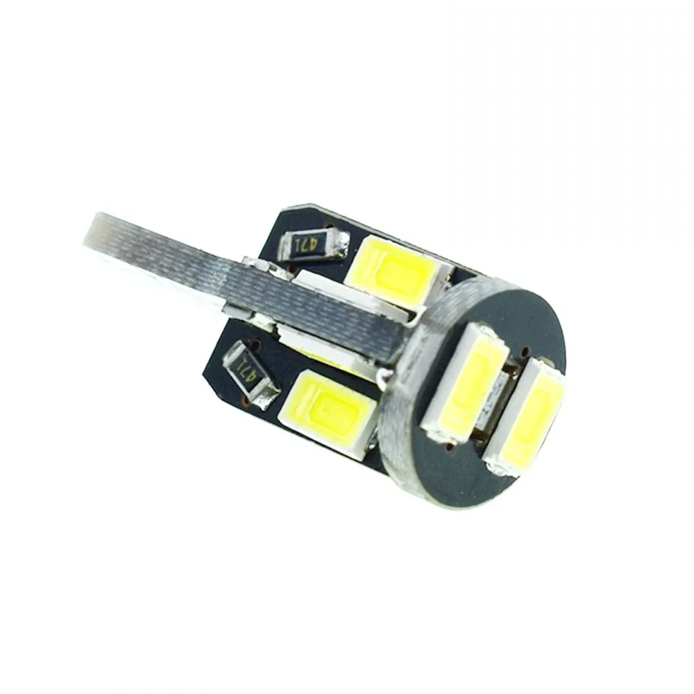 20 шт./лот Canbus T10 5630 5730 10 SMD светодиодные лампы W5W 194 для автоматического чтения