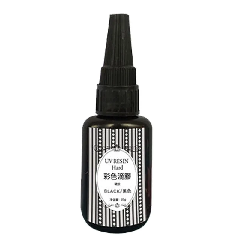 Твердый УФ клей сделай сам прозрачный для ювелирных изделий многоцветный