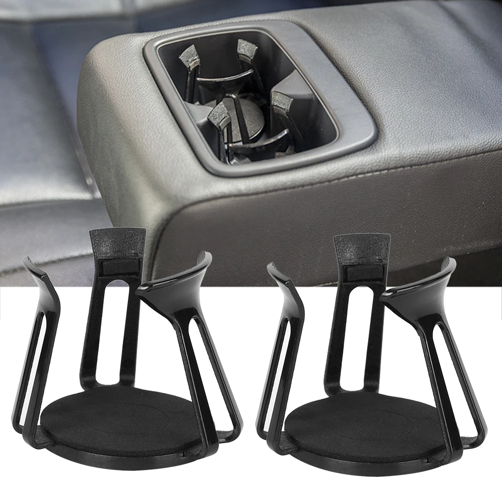 

Universal High Quality Plastic 2pcs Car Interior Water Cup Holder Paste Brand New Fixer Stopper Drink Bottle Stand Accessory