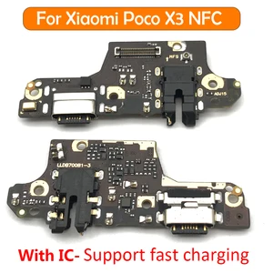 50Pcs For Xiaomi POCO X3 NFC Global Version Charging USB Micro Charger
Port Dock Connector Microphone Board Flex Cable