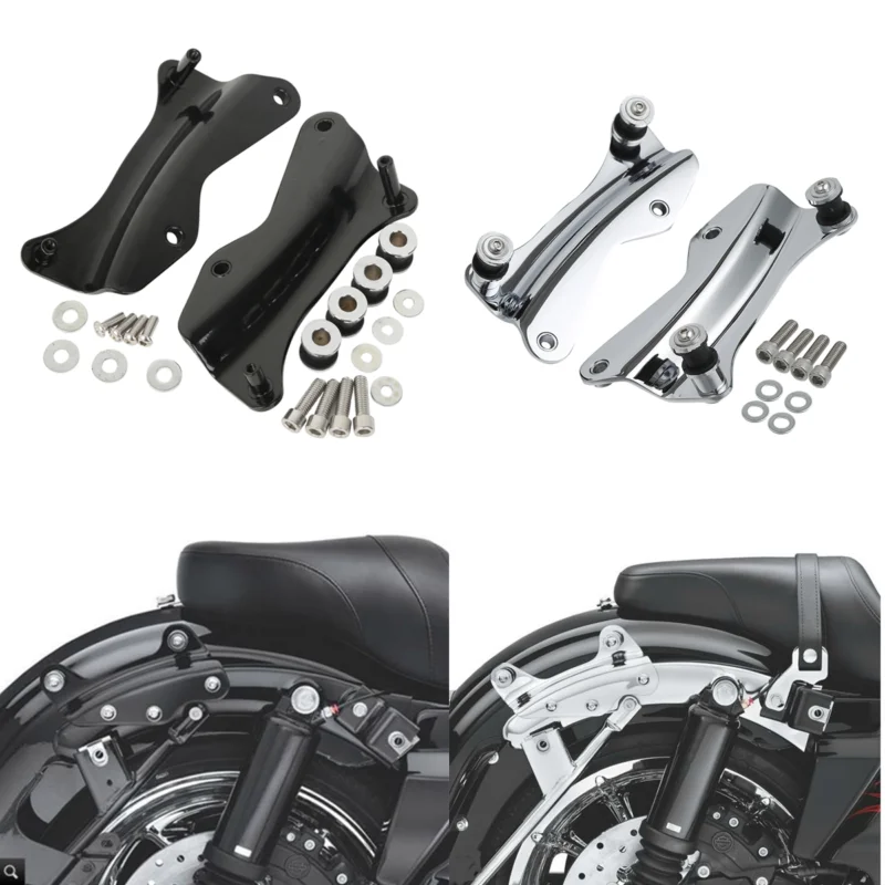4-точечный комплект док-станции для мотоцикла Harley Touring Road King Street Electra Glide FLHR FLHX FLTR FLHT