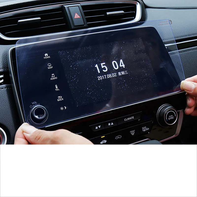 Lsrtw2017 7 дюймов автомобиля Gps навигации экран защитный закаленное пленка для Honda CRV CR-V 5th стикер