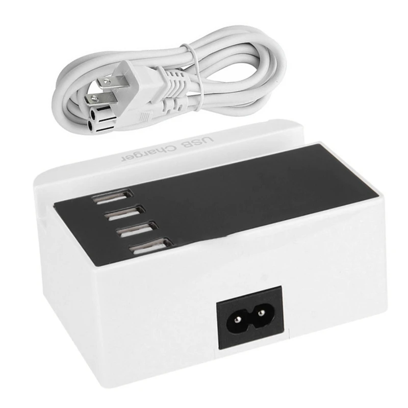 Многократное Зарядное устройство USB с портом быстрой зарядки 2 0 4 типа C и ЖК