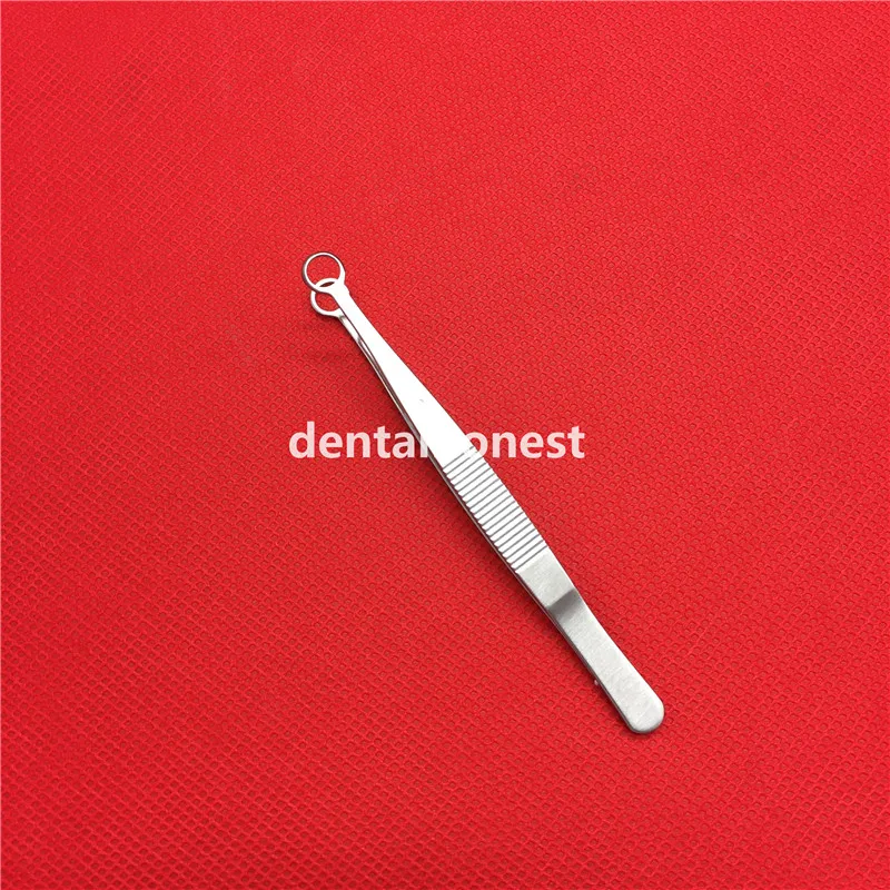 Силиконовые щипцы из нержавеющей стали Круглый офтальмологический