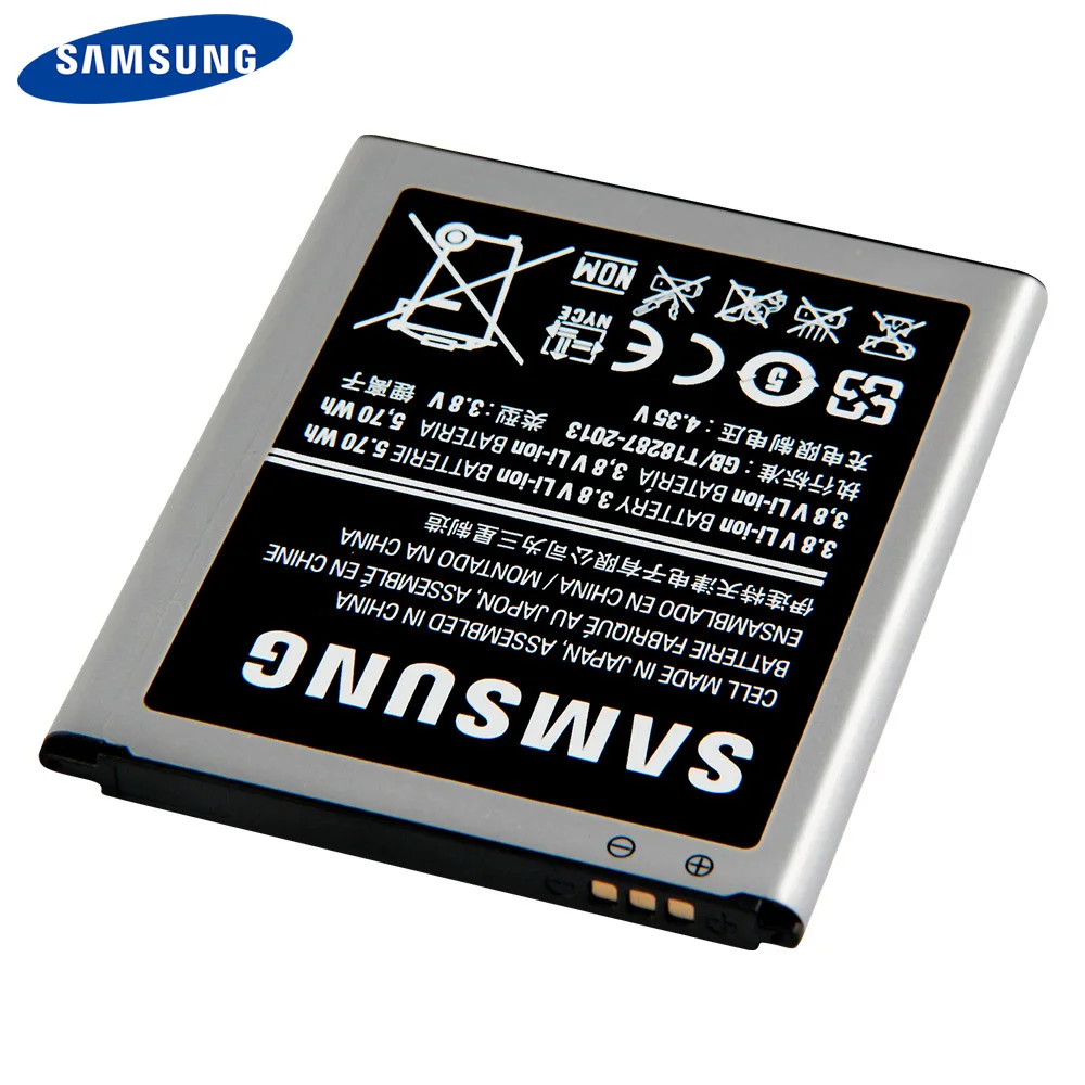 Оригинальный аккумулятор Samsung B100AE B100AC для SAMSUNG Galaxy Ace 3 4 S7898 S7278 S7272 S7568i i679 S7270 S7262 G313H