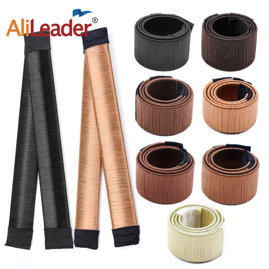 Alileader Новинка 1 шт. белый/коричневый/темно-бублик для волос пучок французский