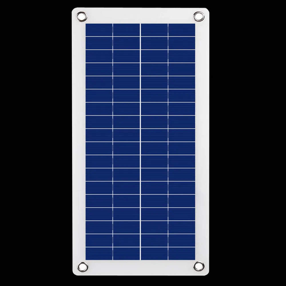 Полугибкая солнечная панель 12 В С 2 USB-портами | Электроника