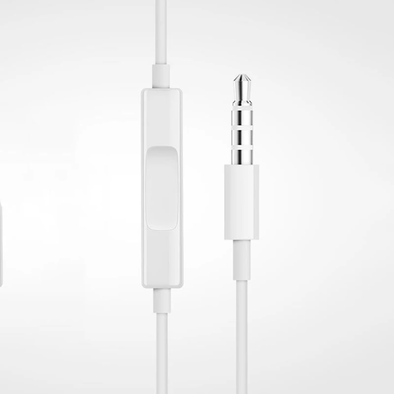 Наушники-вкладыши 3 5 мм с микрофоном и проводным управлением спортивные для