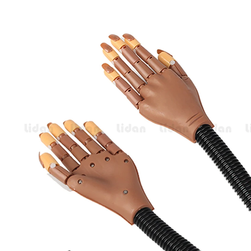 

Lidan Prosthetic Hand Model Nail Art Training Fake Hand For Nails Making Exercises Painting Tools Manicure Practice Equipment