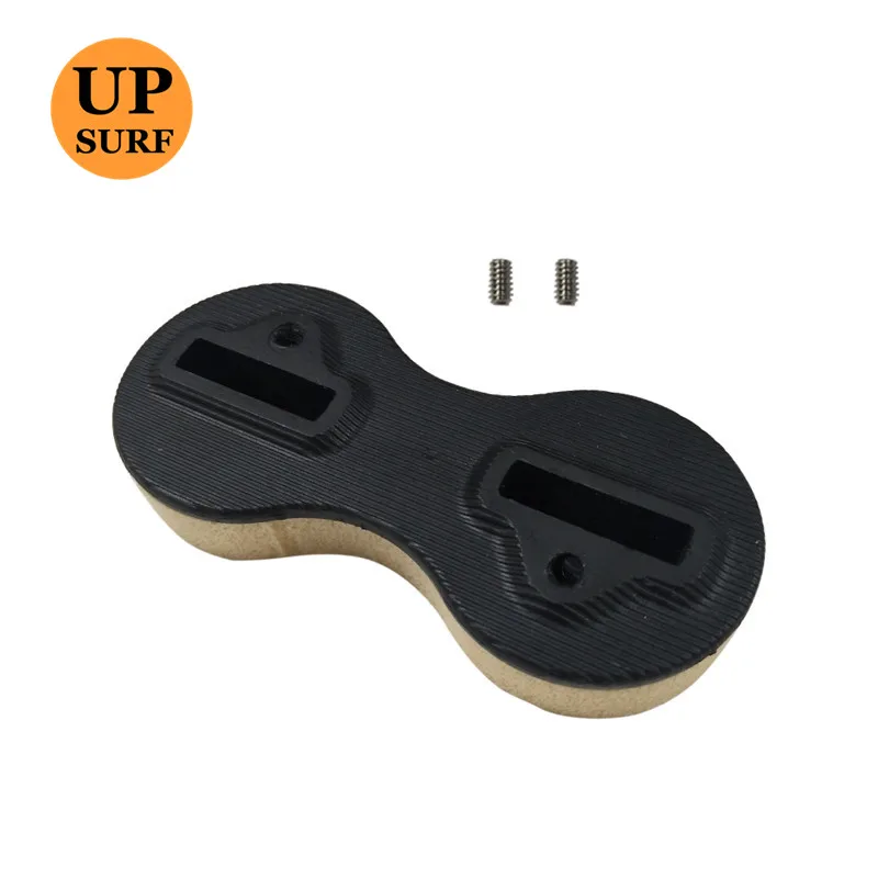 Доска для серфинга с двумя вкладками плавник белый 0 градусов двойные вкладыши