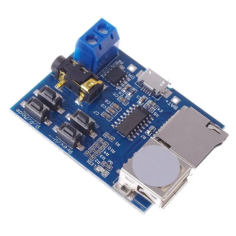 Mp3 Lossless Decoders Decoding Power Amplifier Player Audio Module Decoder Board support TF Card USB | Электроника