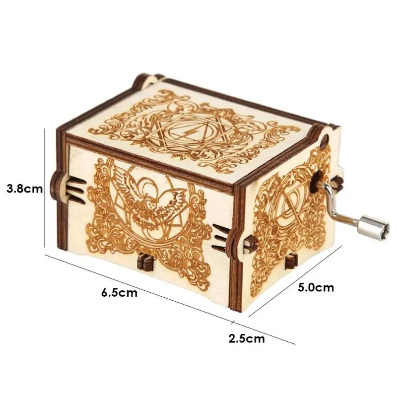 Ретро деревянные музыкальные шкатулки цитаты знаменитостей Березовая фанера