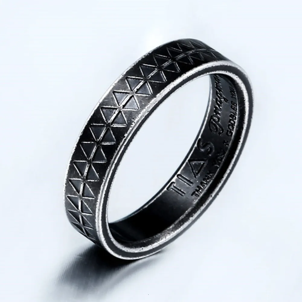 Кольцо с пилообразными зубьями для мужчин и женщин стильные ювелирные украшения