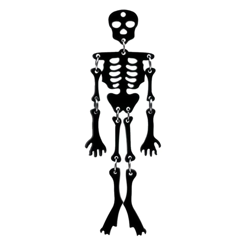 

Epoxy Resin Mold Handmade DIY Crafts Jewelry Making Tool Skeleton Earrings Pendant Casting Silicone Mould