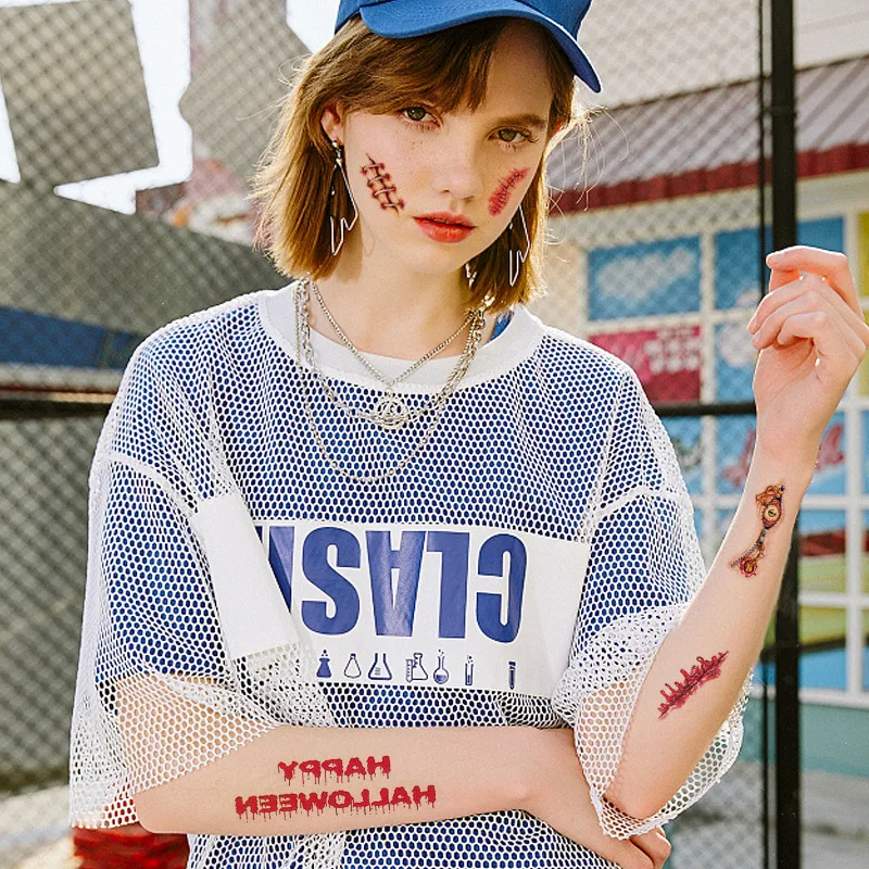 Тату-наклейки на Хэллоуин 20 листов | Дом и сад