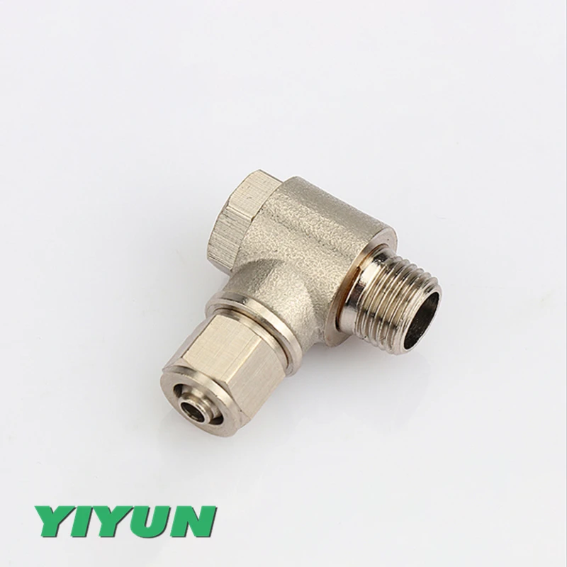 Латунный шарнирный прямоугольный Быстрый поворотный jointPH4/PH6/PH8/PH10/PH12