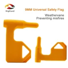 2 шт. 9 мм Универсальная ветровая лопатка AR15 камера безопасности флаг Пистолет Аксессуары Приспособление для измерения подъема ветра