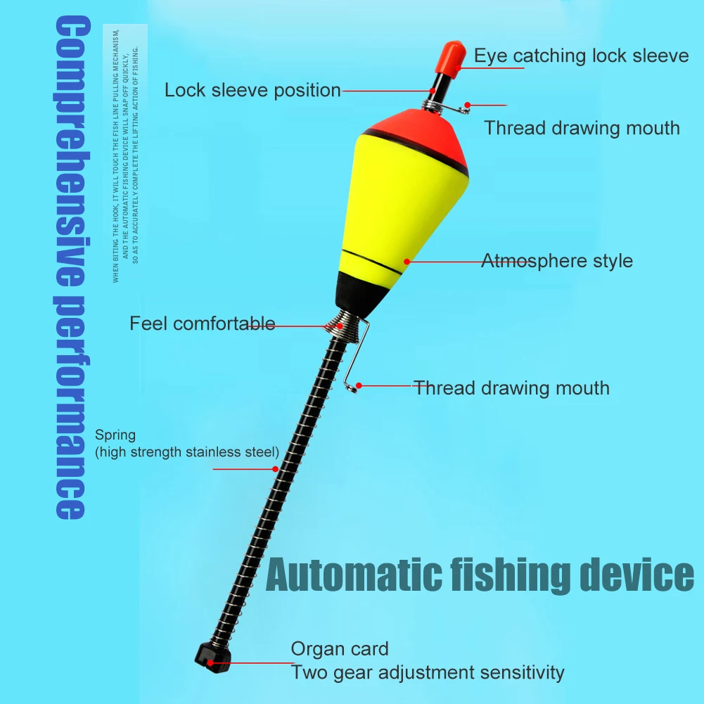 Автоматический поплавок для рыбалки портативные рыболовные аксессуары наборы