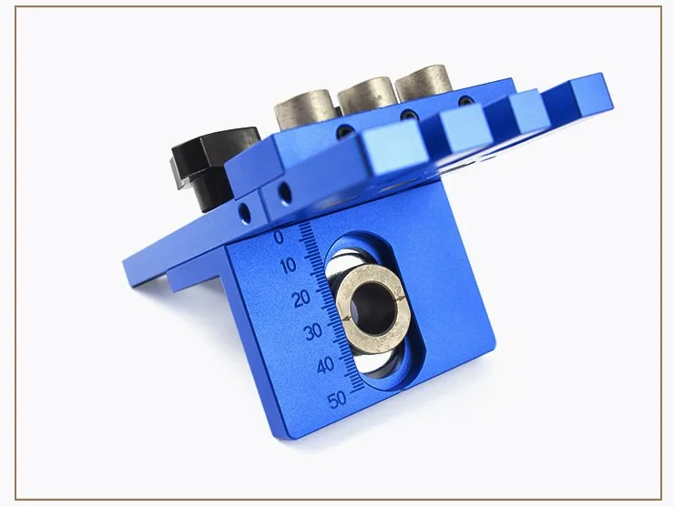 DSHA-Feng sen деревообрабатывающий инструмент DIY деревообрабатывающий Столярный станок Высокоточный дюбель джиг набор 3 в 1 сверлильный локатор сверлильная направляющая k