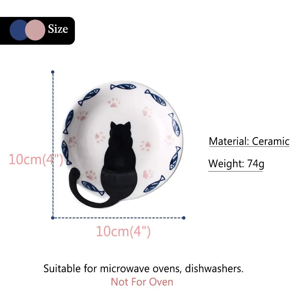 Керамическая посуда соус блюдо окунание Миски Набор милый кот приправа Kitty