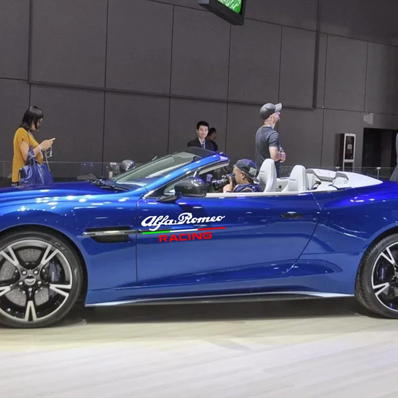 1 шт. флаг Италии забавные наклейки на гоночные автомобили ПВХ наклейка Стайлинг