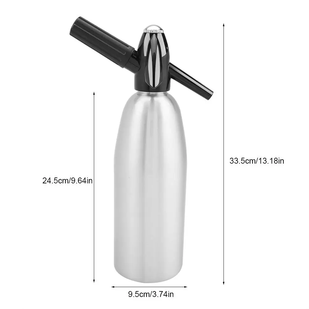 

Hot Portable Soda Maker 1L Cold Drink Carbonated Bubble Water Machine DIY Cocktail CO2 Soda Siphon Maker Bar Tools