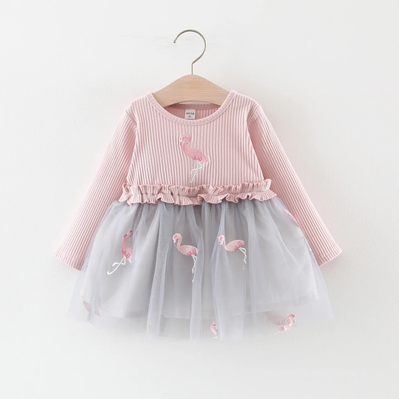 Хлопковое платье для маленьких девочек детские лоскутные платья с длинными