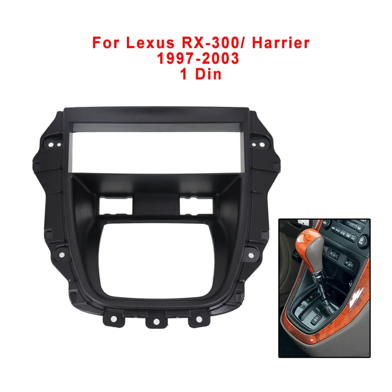 1 Din Автомобильная рамка CD стерео панель для 1997 2003 Lexus RX 300/ Harrier монтаж панели в