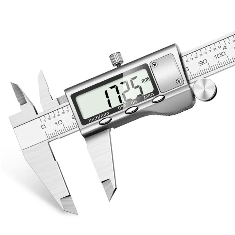 

Glass Digital Vernier Caliper 150/200mm Stainless Steel Industrial Grade Vernier Caliper Micrometer Measuring Instrument