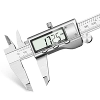 glass digital vernier caliper 150200mm stainless steel industrial grade vernier caliper micrometer measuring instrument