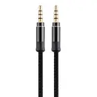 Аудиокабель со штекером 3,5 мм, разъем 3,5 мм, аудиокабель со штекером на штекер Aux для Samsung S10, автомобильный провод для наушников и колонок, кабель Aux