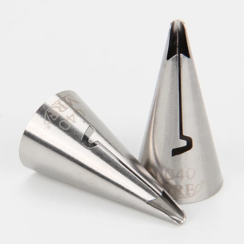 Бесплатная доставка нержавеющая сталь 304 Отделка рюшами трубопровод сопло торты