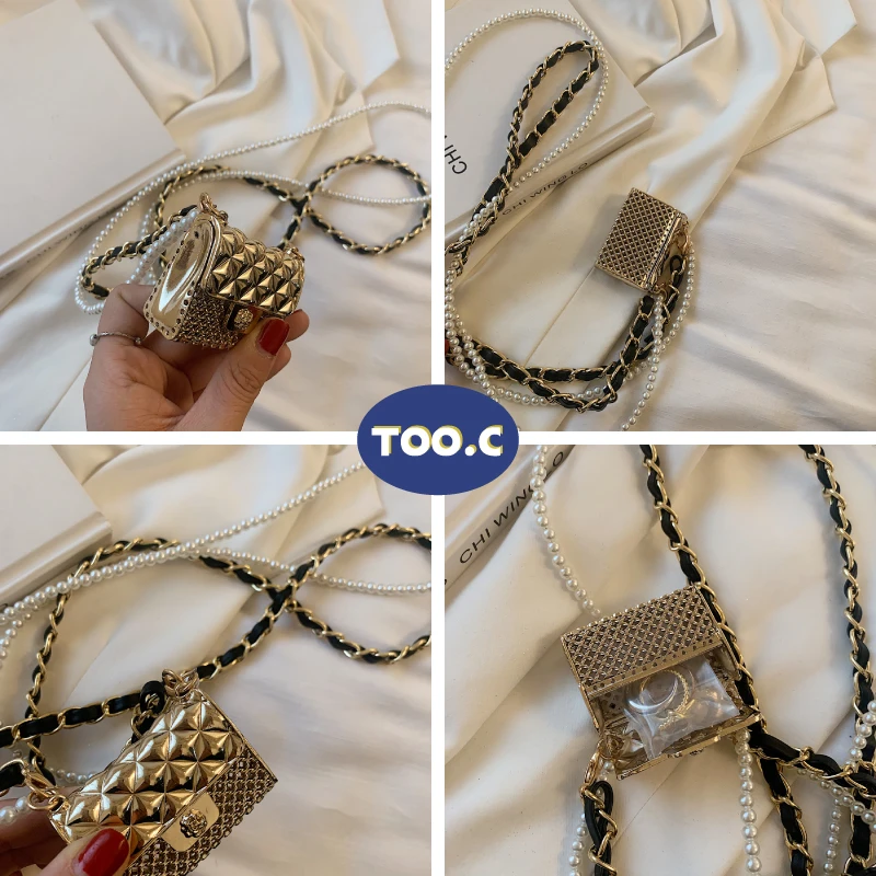 

Mini Travel Bag For Women Fashion Chain Messenger Crossbody Pack Female Shoulder Bags Small Lady Hasp Handbags Famous Designer