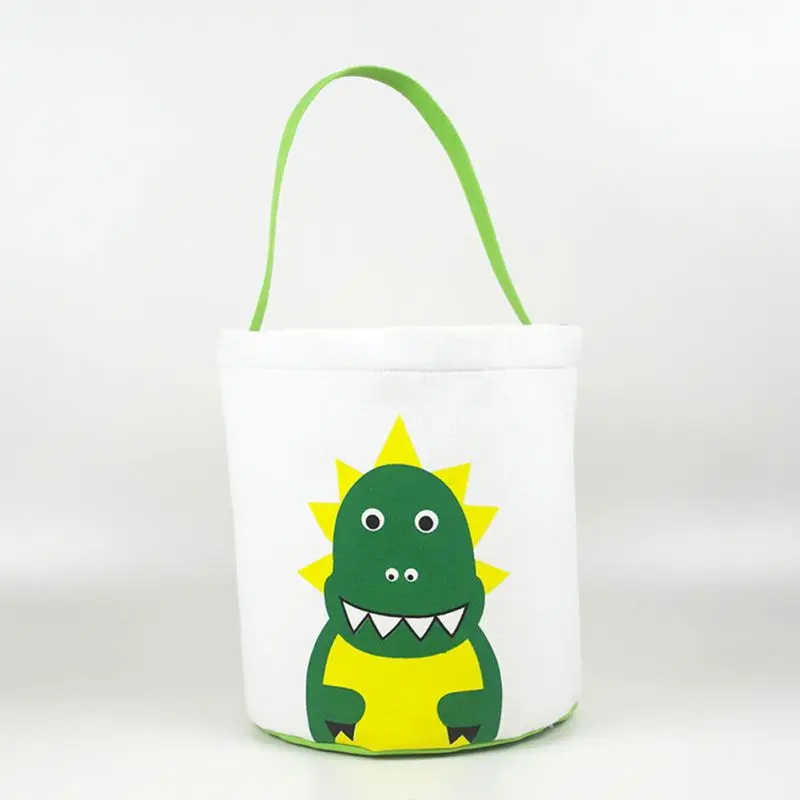 Пасхальные мешковины с заячьими ушками Пасхальная корзина брезентовые ведра