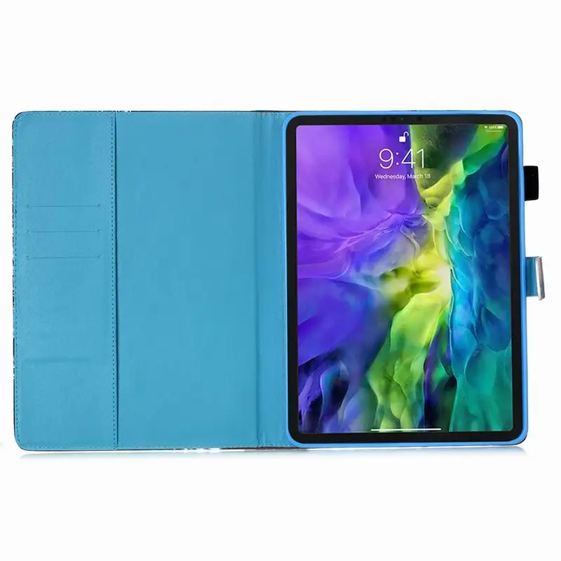 DHL 50 шт./лот Модный чехол для планшета ipad Pro 11 2018 2020 флип-кошелек из искусственной