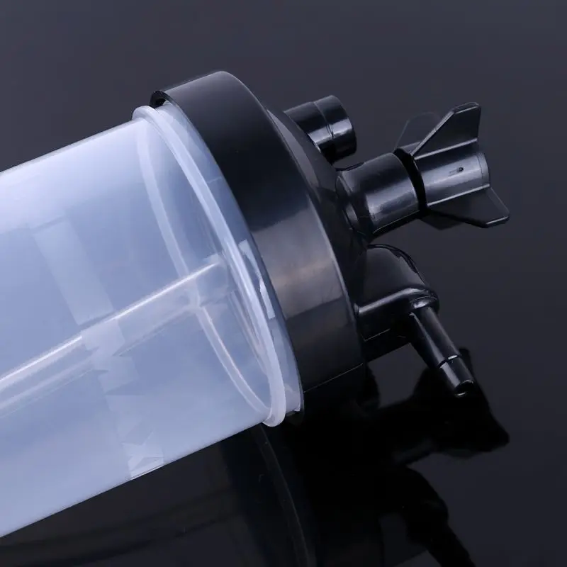 

HIGH FLOW Oxygen Bubbler Bottle - Humidity Humidifier Water Bottle for Oxygen