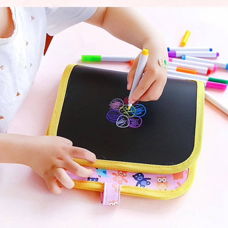 Стираемая доска для рисования детская книга Ingersara 14 страниц малышей