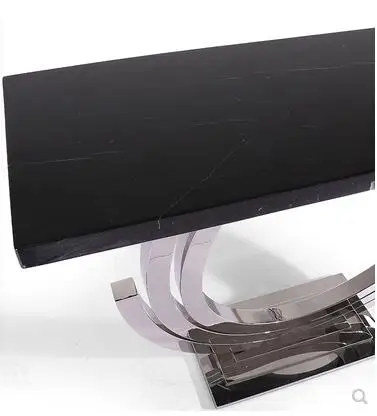 

European style porch table neoclassic stainless steel marble porch table American style creative end view table hall cabinet