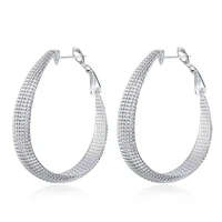 ly 2021 fashion korean style unique design decorative pattern hoop earrings for women festive joy