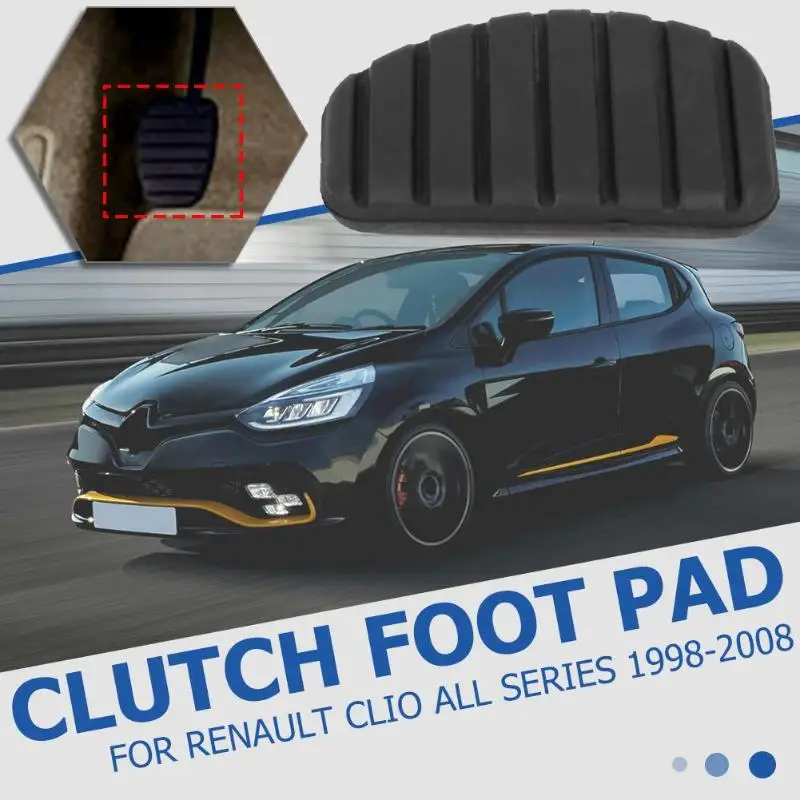 VODOOL резиновая накладка на педаль тормоза сцепления автомобиля чехол для Renault Megane