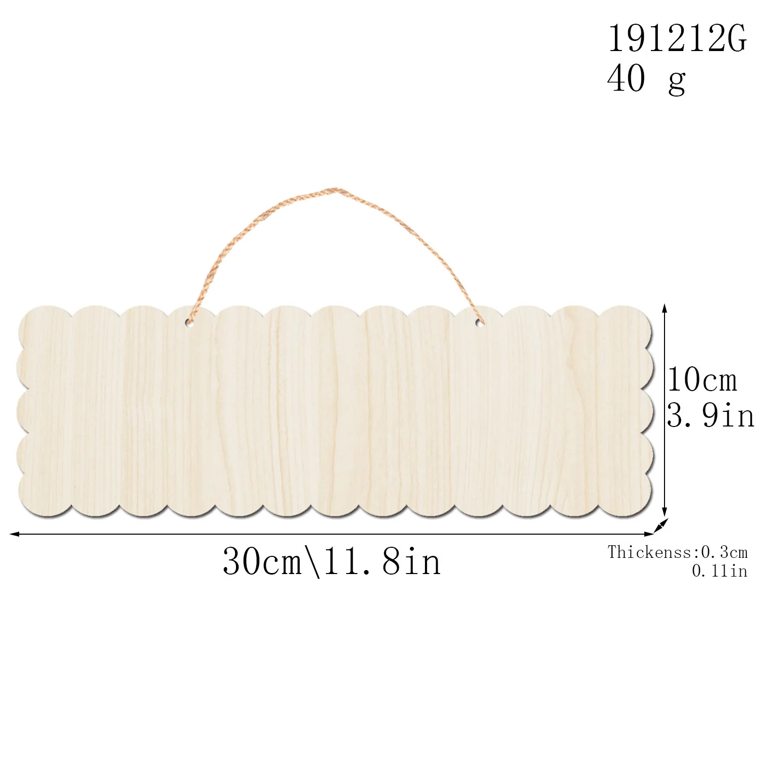 Деревянная доска сделай сам Двухсторонняя с подвесной веревкой для свадебной