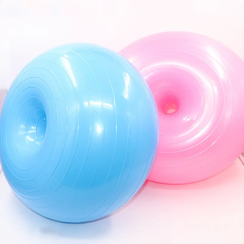 JSYSX 50 см пончик утолщенный взрывозащищенный полушарный мяч для занятий йогой