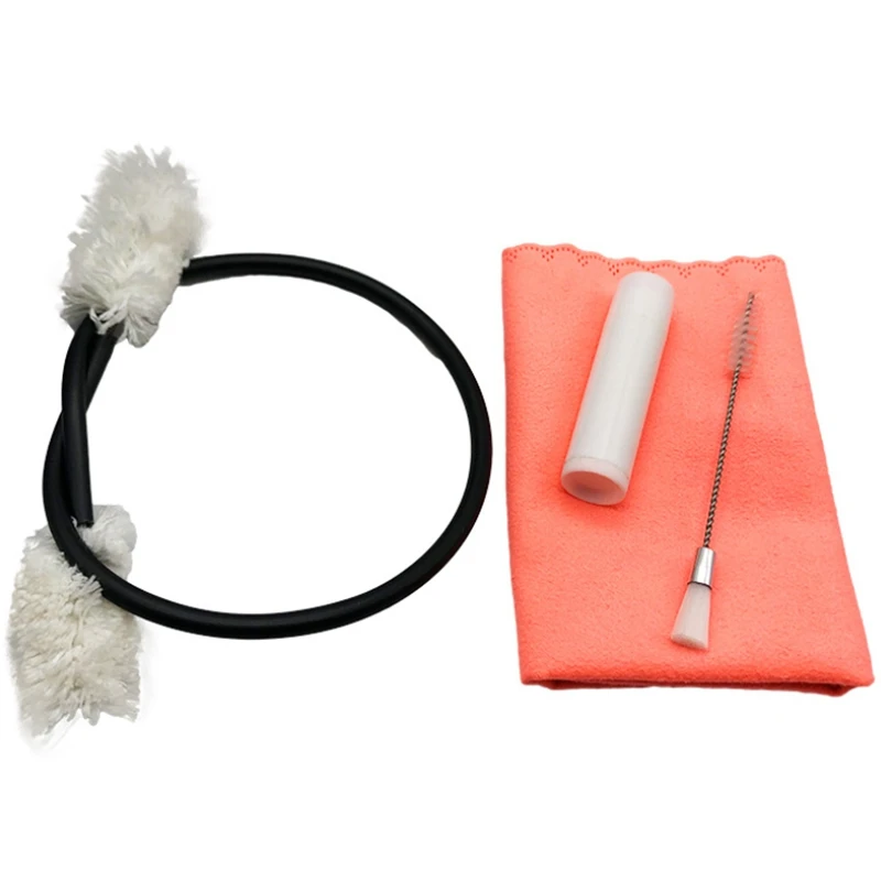 Набор для ухода за флейтой щетка чистки кларнета черная трубка внутренней