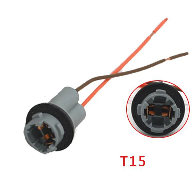 

1 шт. автомобильный разъем для светодиодной лампы T15 W5W