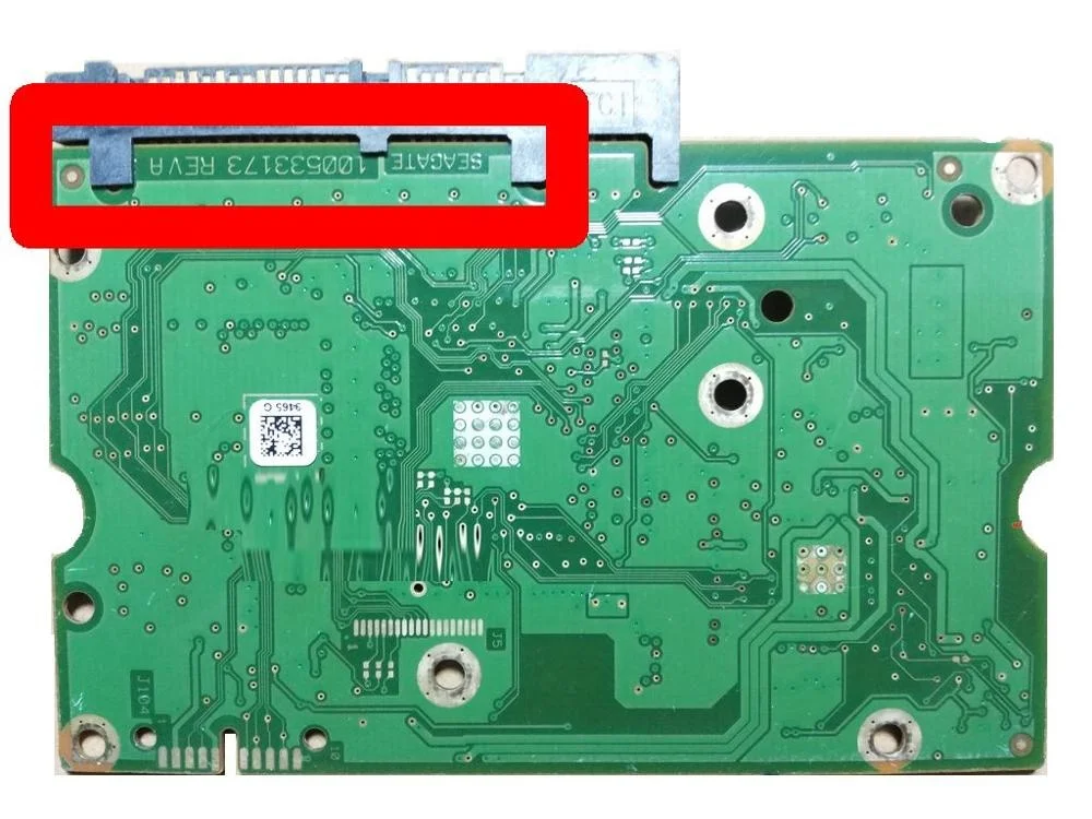 100533173 REV A HDD PCB Логическая плата хороший тест печатная ноутбука жесткого диска |
