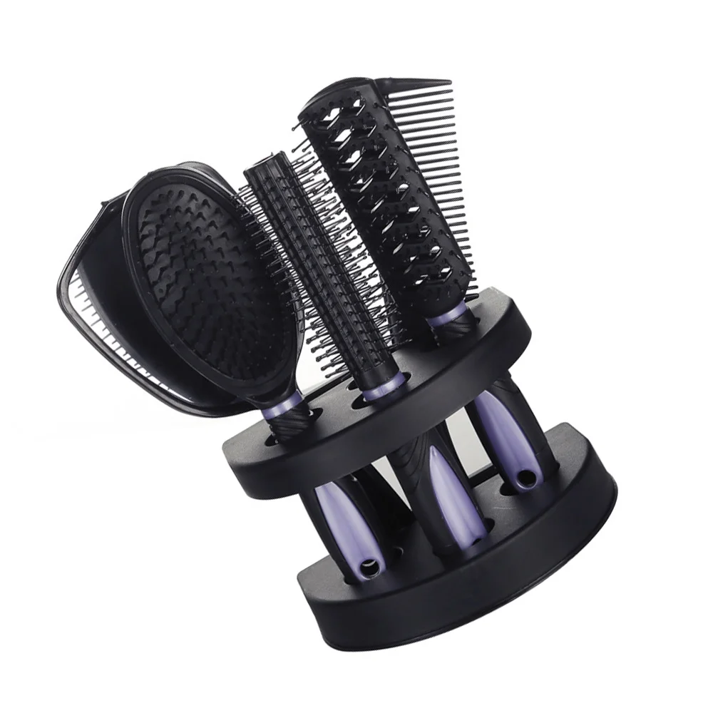 

1 Set Anti-Static Cushion Comb Brush Salon Home Hairbrush With Mirror Hair Massage Comb Kits Hair Styling Tool Accessories