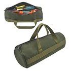 Плотный холщовый чехол для инструментов, портативный органайзер для ремонта электрических инструментов, шуруповертов, плоскогубцев