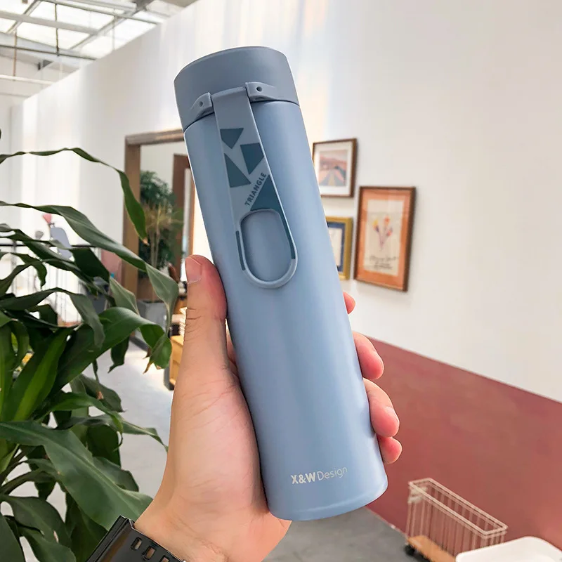 350 мл модный термос с двойными стенками из нержавеющей стали креативная