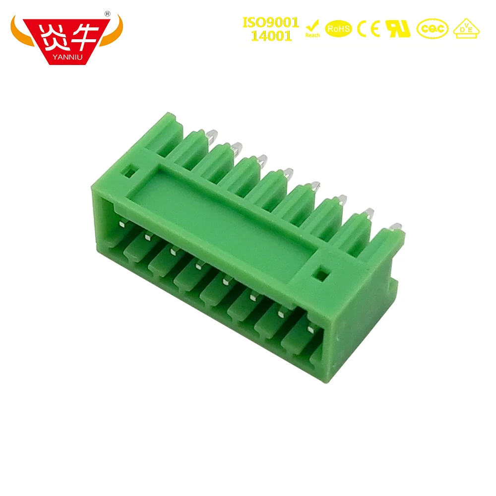 KF2EDGV 2 54 2P ~ 12P печатная плата подключаемые блоки 15EDGVC мм 2PIN 12PIN MC0.5 /2G-2 PHOENIX CONTACT deson KEFA