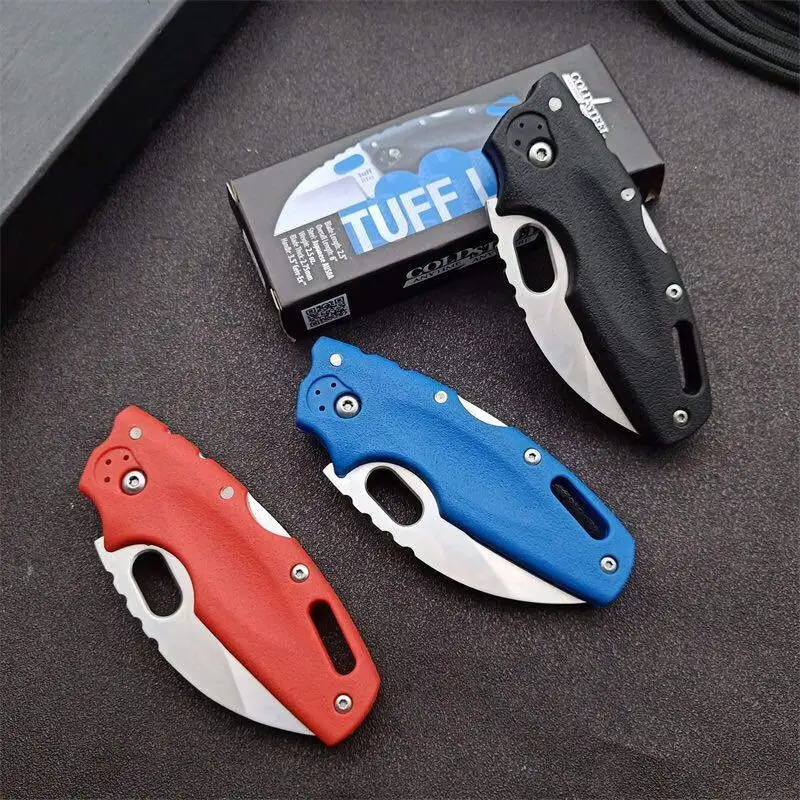 

Cold Steel 20LT "Tuff Lite" Folding Knife Outdoor Survival Knives AUS-8A Balde Tactical Camping Tool EDC Tactical Pocket Knife